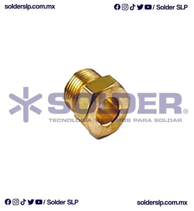 Tuerca Para Manguera Argon Derecha 5/8 136708 Cod. 28-08 - Imagen 2