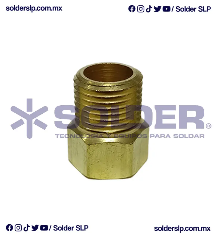 Tuerca Para Manguera Argon Derecha 5/8 136708 Cod. 28-08
