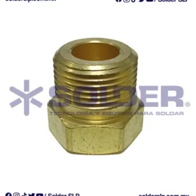 Tuerca Acetileno Europea "R" Bs-341-1 Cod. 29-01