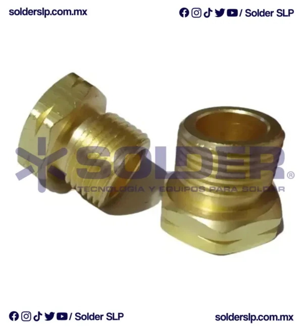 Tuerca Acetileno Americana "C" Cga 510 Cod. 29-02 - Imagen 2