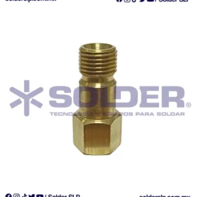Valvula Check P/Soplete Oxigeno Cod. 32-01