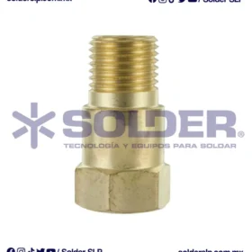 Valvula Check P/Regulador Oxigeno Cod. 32-03
