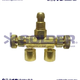 Valvula "Y" Griega P/Argon Cod. 33-04