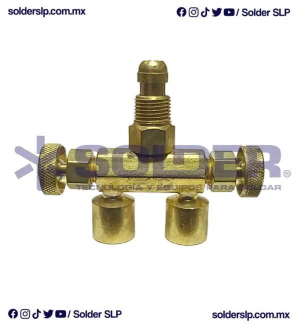Valvula "Y" Griega P/Argon Cod. 33-04