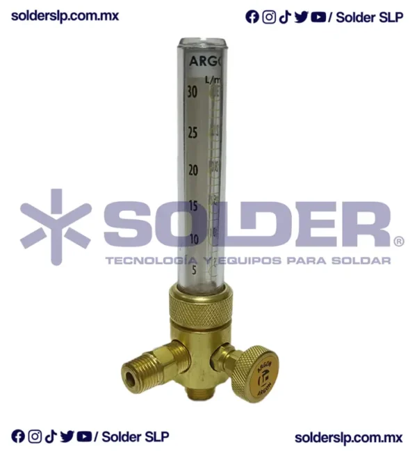 Flujometro Para Regulador Econ De Argon Cod. 62-11