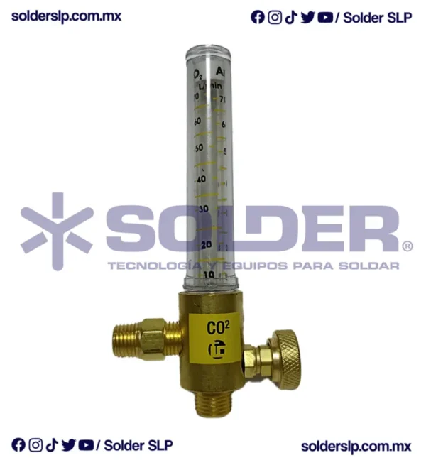 Flujometro Para Regulador De Co2 Econ D-1221 Cod. 62-12