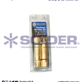 Arrestor De Flama Regulador Western (Juego) Cod. Wes*Fa-30