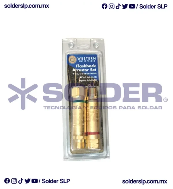Arrestor De Flama Regulador Western (Juego) Cod. Wes*Fa-30