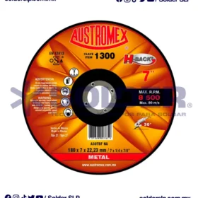 Disco De Desbaste 7" H. Back Cod. Aus-1300