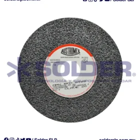 Rueda Abrasiva Aus-20 6"X1" Acabado Burdo (Gris) A.R. Cod 20