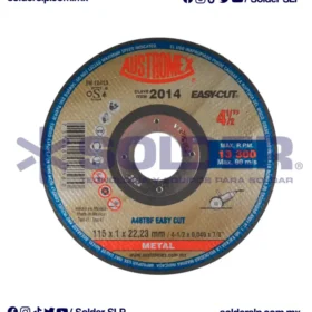 Disco De Corte 4-1/2" Easy-Cut (Plano) Cod. Aus 2014