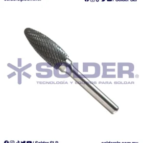 Lima Rotativa De Carburo Sh-5 1/2" X 1-1/4" X 1/4" Cod. Aus 2284