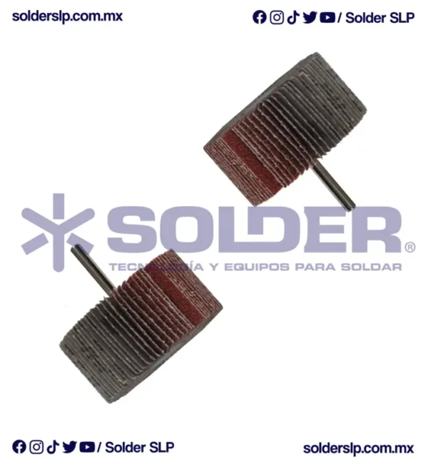 RUEDA FLAP 3"X1-1/2X1/4 GRANO 80 COD. AUS 2625