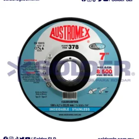 Disco De Desbaste Y Corte 7" Inox Cod. Aus-378
