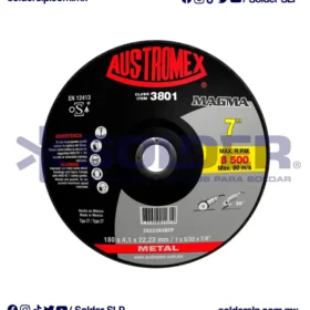 Disco De Corte 7"X5/32X7/8 Magma Cod. Aus 3801