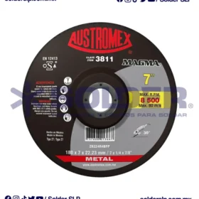 Disco De Cubo 7" Linea Plus Cod. Aus 3811