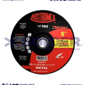 Disco De Desbaste 9" Hum Cod. Aus-562