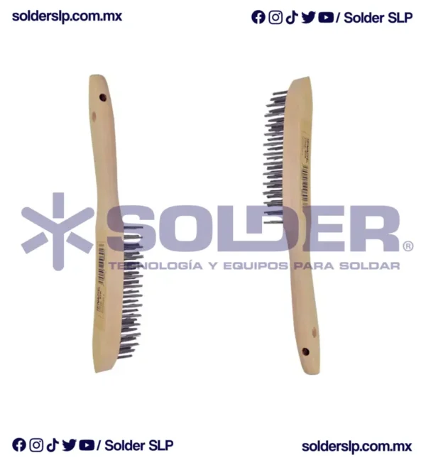 CEPILLO DE ACERO INOXIDABLE 290 X 35MM COD. AUS-970