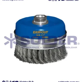 Cepillo De Alambre Trenzado Tipo Copa 4-3/4" Cod. Aus 2888