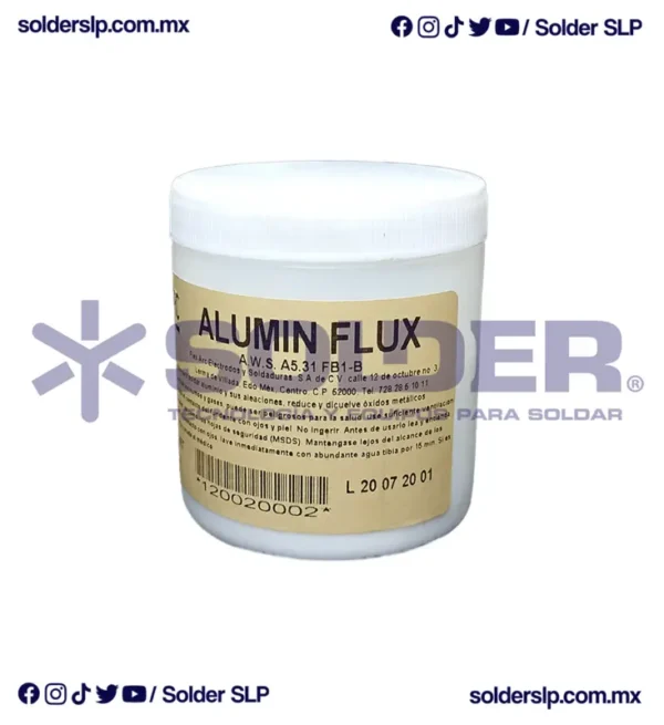 FUNDENTE DE ALUMINIO FLUX C/200 G