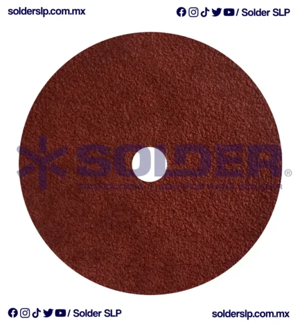 Fibrodisco 7"X7/8" Grano 100 P/ Desbaste Y Pulido Cod. Aus 706