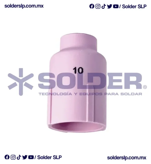 BOQUILLA DE ALUMINA #10 PARA GAS LENS GRANDE COD. WLD*WT53N88