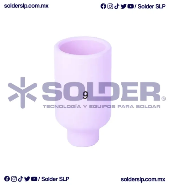 Boquilla De Alumina #6 3/8 Para Gas Lens Mediano Cod. Wld*Wt-54N16