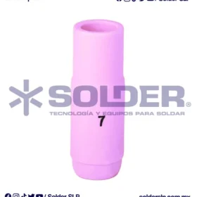 BOQUILLA DE ALUMINA #7 7/16 PARA GAS LENS MEDIANO COD. WLD*WT54N15