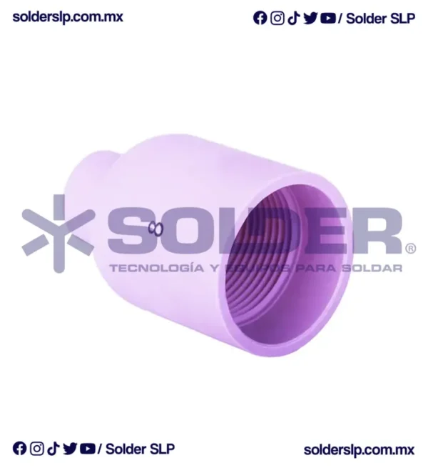 BOQUILLA DE ALUMINA #7 7/16 PARA GAS LENS MEDIANO COD. WLD*WT54N15 - Imagen 2