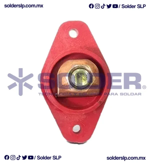BORNE PARA MAQUINA MI 2-300-PLUS (ROJO) COD. BT05-04A - Imagen 2