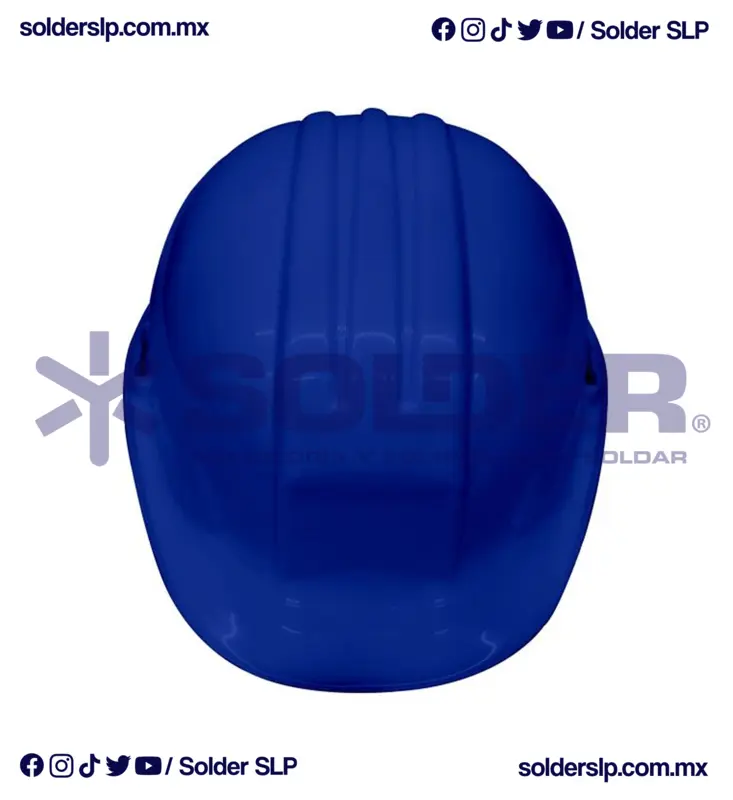 Casco De Seguridad Azul Cod. 1Cpmundial -6M - Imagen 2