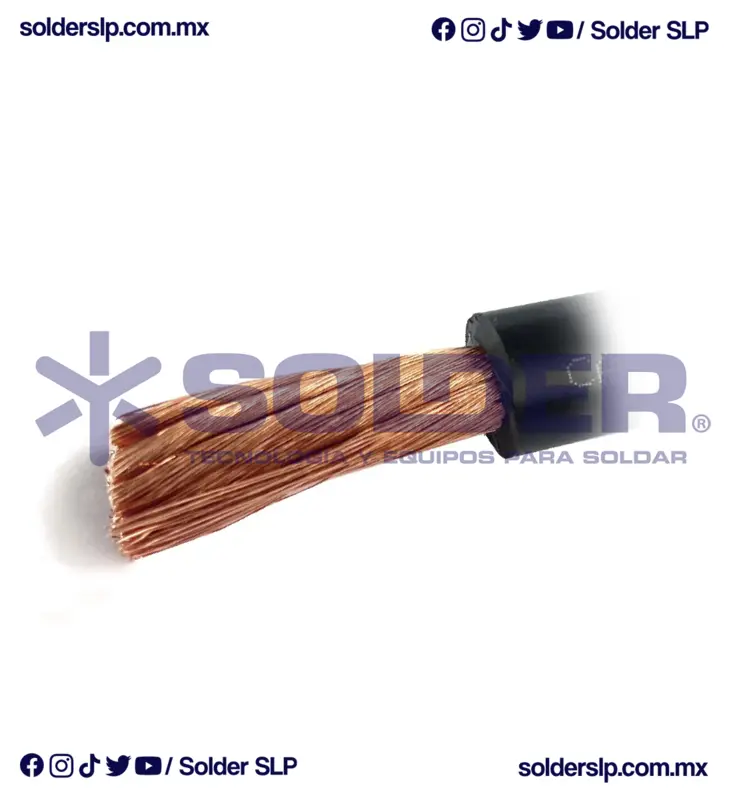 Cable Portaelectrodo 2/0 Neopreno Cod. Cab*2/0-328-Klk - Imagen 2