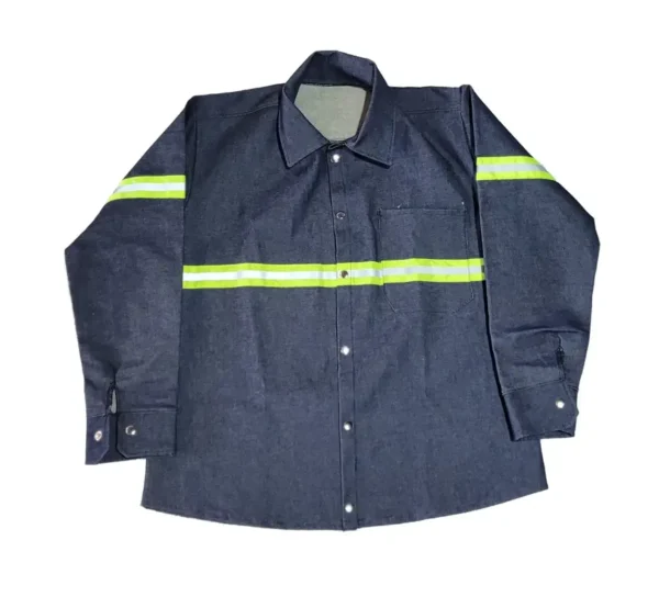 Camisa De Mezclilla Grande / 42