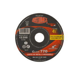 Disco De Corte 4 1/2 Austro Max Cod. Aus-770