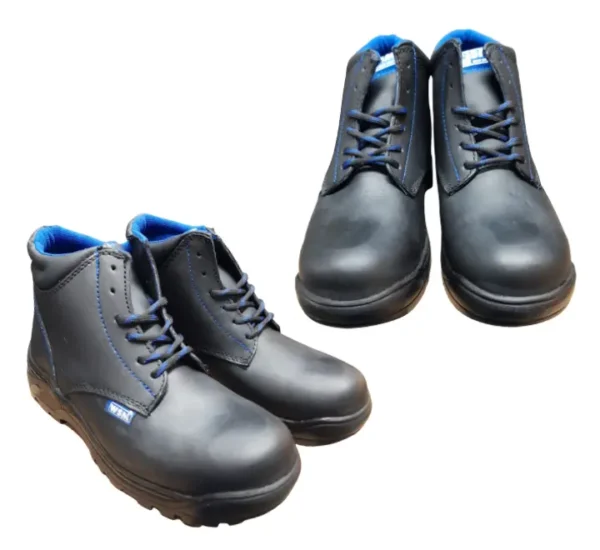 Zapato De Seguridad Wsm Negro / Cafe # 29 Cod. 2953D