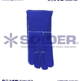 Guante Afelpado Azul Safe 100 Cod. Saf*Gska-14Sd