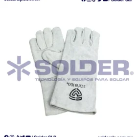 Guante Afelpado Gris Safe 100 Cod. Saf*Gskg-14Sd