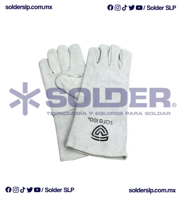 Guante Afelpado Gris Safe 100 Cod. Saf*Gskg-14Sd