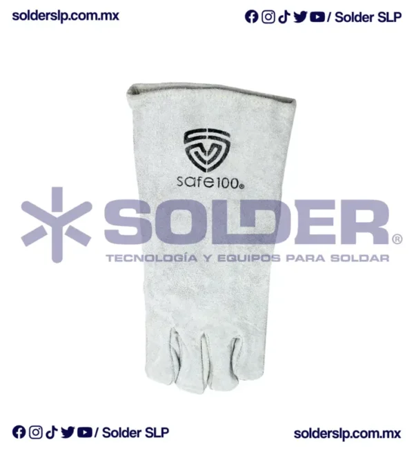 Guante Afelpado Gris Safe 100 Cod. Saf*Gskg-14Sd - Imagen 2
