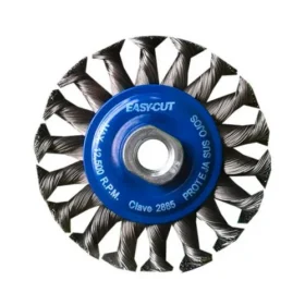 CEPILLO DE ALAMBRE ACERO AL CARBON 4" X 0.014 COD. AUS-2885