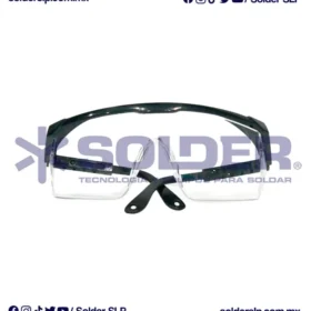 Lente De Seguridad Cuadrado Claro Ss111 Dermacare O Vizzion