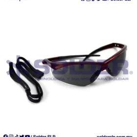 Lente Nemesi Rojo Humo Cod. Skc #22611