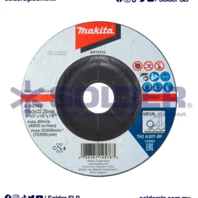 Disco De Corte De 4 -1/2" Makita Cod. A-83593 Concavo