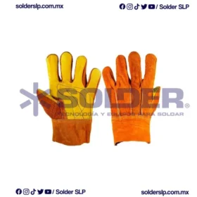 Guante Combinado Piel/Carnaza Con Elastico