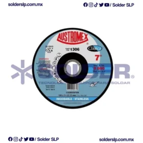 Disco De Corte 7" Acero Inox Cod. Aus 1306