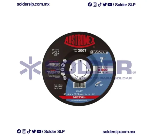 Disco De Desbaste 7" Easy-Cut Cod. Aus-2007