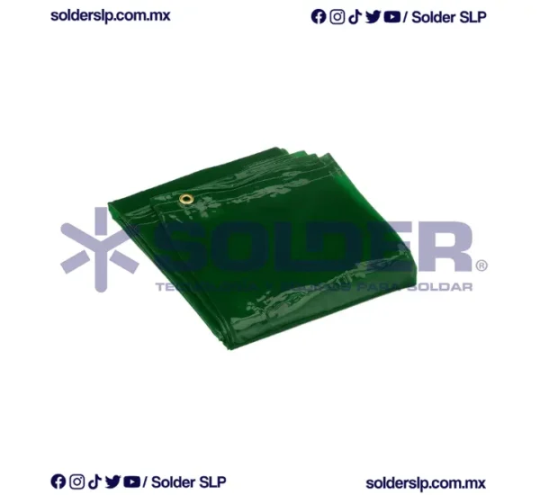 Cortina Verde 1.82 X 2.43 M 14Mil Marca Jackson Cod. 36315