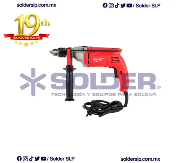 TALADRO ROTOMARTILLO 1/2" MILWAUKEE 960 AMP COD. 0300-20