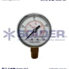 MANOMETRO ALTA PRESION 0-28KG ALTA/ACETLENO O BAJA NITROGENO COD. 51.600N.400