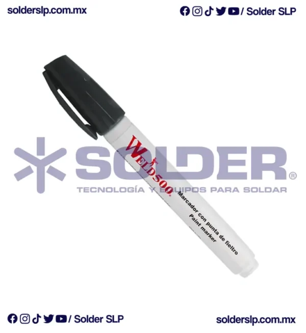 MARCADOR PUNTA DE FIELTRO NEGRO COD. WLD*MFNEG